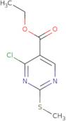 Ethyl 4-chloro-2-methylthio-5-pyrimidinecarboxylate