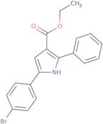 Ethyl 5-(4-bromophenyl)-2-phenylpyrrole-3-carboxylate