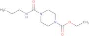 ethyl 4-(N-propylcarbamoyl)piperazinecarboxylate