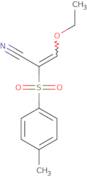 3-ethoxy-2-((4-methylphenyl)sulfonyl)prop-2-enenitrile