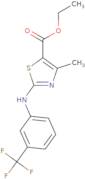 Ethyl 3-((3-(trifluoromethyl)phenyl)amino)-5-methyl-2,4-thiazolecarboxylate