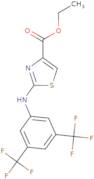 Ethyl 4-((3,5-bis(trifluoromethyl)phenyl)amino)-3,5-thiazolecarboxylate