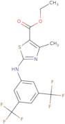 Ethyl 3-((3,5-bis(trifluoromethyl)phenyl)amino)-5-methyl-2,4-thiazolecarboxylate