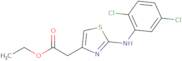 Ethyl 2-(4-(2,5-dichlorophenylamino)-3,5-thiazolyl)acetate