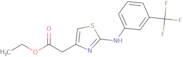 Ethyl 2-(4-(3-(trifluoromethyl)phenylamino)-3,5-thiazolyl)acetate