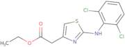 Ethyl 2-(4-(2,6-dichlorophenylamino)-3,5-thiazolyl)acetate