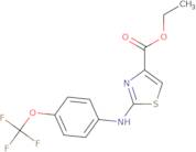 Ethyl 4-((4-(trifluoromethoxy)phenyl)amino)-3,5-thiazolecarboxylate