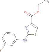 ethyl 4-((3-fluorophenyl)amino)-3,5-thiazolecarboxylate