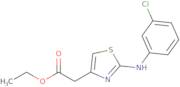 ethyl 2-(4-(3-chlorophenylamino)-3,5-thiazolyl)acetate