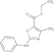 ethyl 5-methyl-3-(phenylamino)-2,4-thiazolecarboxylate