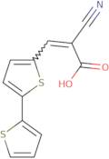 (2E)-3-[2,2'-Bithiophen]-5-yl-2-cyano-2-propenoic acid