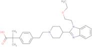 4-[2-[4-[1-(2-Ethoxyethyl)-1H-benzimidazol-2-yl]-1-piperidinyl]ethyl]-a,a-dimethylbenzeneacetic acid