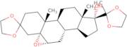 (5a,6a)-Epoxy-17a-hydroxy-pregnane-3,20-dione-3,20-bis(ethyleneketal)