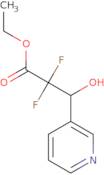 Ethyl 2,2-difluoro-3-hydroxy-(3-pyridinyl)propanoate
