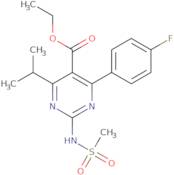 Ethyl 4-(4-fluorophenyl)-6-isopropyl-2-(N-methylsulfonamido)pyrimidine-5-carboxylate