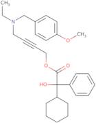 4-[N-Ethyl-(4-methoxyphenyl)methylamino]-2-butynyl-2-cyclohexyl-2-hydroxybenzene acetate