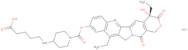 7-Ethyl-10-(4-N-aminopentanoic acid)-1-piperidino)carbonyloxycamptothecin hydrochloride