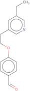 4-[2-(5-Ethyl-2-pyridinyl)ethoxy]benzaldehyde