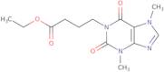 1-(Ethyl-3-carboxypropyl)-3,7-dimethylxanthine