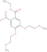 Ethyl 4,5-bis(2-methoxyethoxy)-2-nitrobenzoate