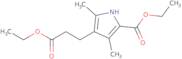 Ethyl 2,4-dimethyl-5-(ethoxycarbonyl)-3-pyrrolepropionate