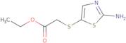 Ethyl 2-(2-aminothiazol-5-ylthio)acetate