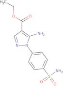 Ethyl 5-amino-1-(4-sulfamoylphenyl)pyrazole-4-carboxylate