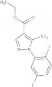 Ethyl 5-amino-1-(2,5-difluorophenyl)pyrazole-4-carboxylate