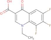 1-Ethyl-6,7,8-trifluoro-1,4-dihydro-4-oxo-3-Quinolinecarboxylic acid