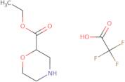 Ethyl morpholine-2-carboxylate 2,2,2-trifluoroacetate