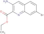 Ethyl 3-amino-7-bromoquinoline-2-carboxylate