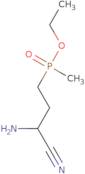 Ethyl (3-amino-3-cyanopropyl)methylphosphinate