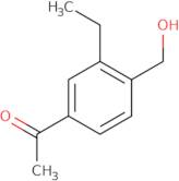 1-(3-Ethyl-4-(hydroxymethyl)phenyl)ethanone