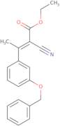 Ethyl 3-[3-(Benzyloxy)Phenyl]-2-Cyanobut-2-Enoate
