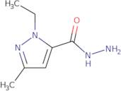 1-Ethyl-3-methyl-1H-pyrazole-5-carbohydrazide