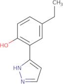 3-(5-Ethyl-2-hydroxyphenyl)pyrazole