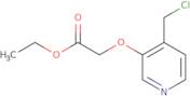 Ethyl 2-(4-(chloromethyl)pyridin-3-yloxy)acetate