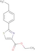 2-(4-Ethyl-phenyl)thiazole-4-carboxylic acid ethyl ester