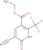 Ethyl 5-cyano-2-(trifluoromethyl)-6-hydroxypyridine-3-carboxylate