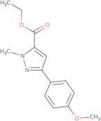 Ethyl 3-(4-methoxyphenyl)-1-methyl-1H-pyrazole-5-carboxylate