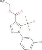 Ethyl 1-(3-chlorophenyl)-5-(trifluoromethyl)-1H-pyrazole-4-carboxylate