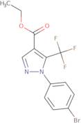 Ethyl 1-(4-bromophenyl)-5-(trifluoromethyl)pyrazole-4-carboxylate