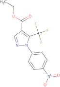 Ethyl 2-(4-nitrophenyl)-3-(trifluoromethyl)pyrazole-4-carboxylate