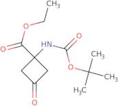 Ethyl 1-(tert-butoxycarbonylamino)-3-oxo-cyclobutanecarboxylate