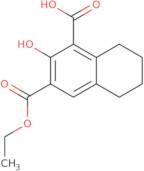 3-(ethoxycarbonyl)-2-hydroxy-5,6,7,8-tetrahydronaphthalene-1-carboxylic acid