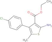 ethyl 2-amino-4-(4-chlorophenyl)-5-methyl-3-thiophenecarboxylate