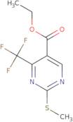 ethyl 2-(methylsulfanyl)-4-(trifluoromethyl)pyrimidine-5-carboxylate