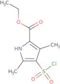 Ethyl 4-(chlorosulfonyl)-3,5-dimethyl-1H-pyrrole-2-carboxylate