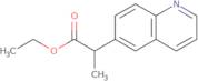 Ethyl 2-(quinolin-6-yl) propanoate