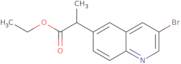 Ethyl 2-(3-bromoquinolin-6-yl) propanoate